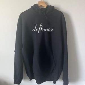 Black Deftones Grunge Rock Band Music White Pony 2000s Chino Hoodie